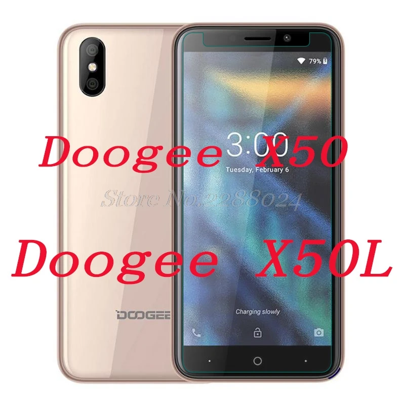 Смартфон 9H закаленное стекло Для Doogee X50L X50 5 "Взрывозащищенная защитная пленка