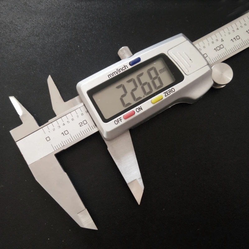 6 "150 мм из нержавеющей стали измерительный инструмент цифровые Штангенциркули