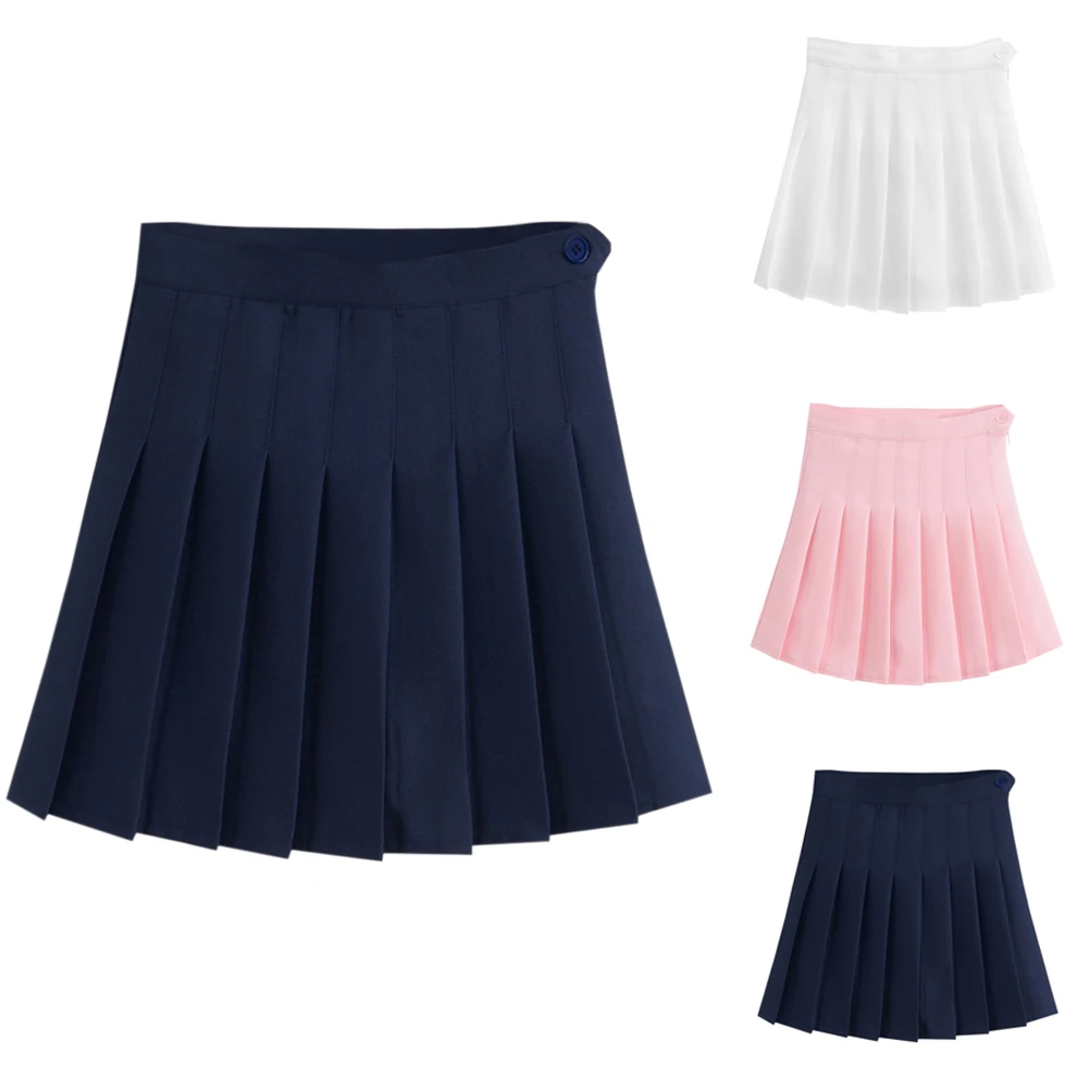 Summer Female Skirt Cotton Sexy Women Short Skirt A-Line Pleated Tennis Skirt with Anti Exposure Shorts
Summer Female Skirt Cotton Sexy Women Short Skirt A-Line Pleated Tennis Skirt with Anti Exposure Shorts