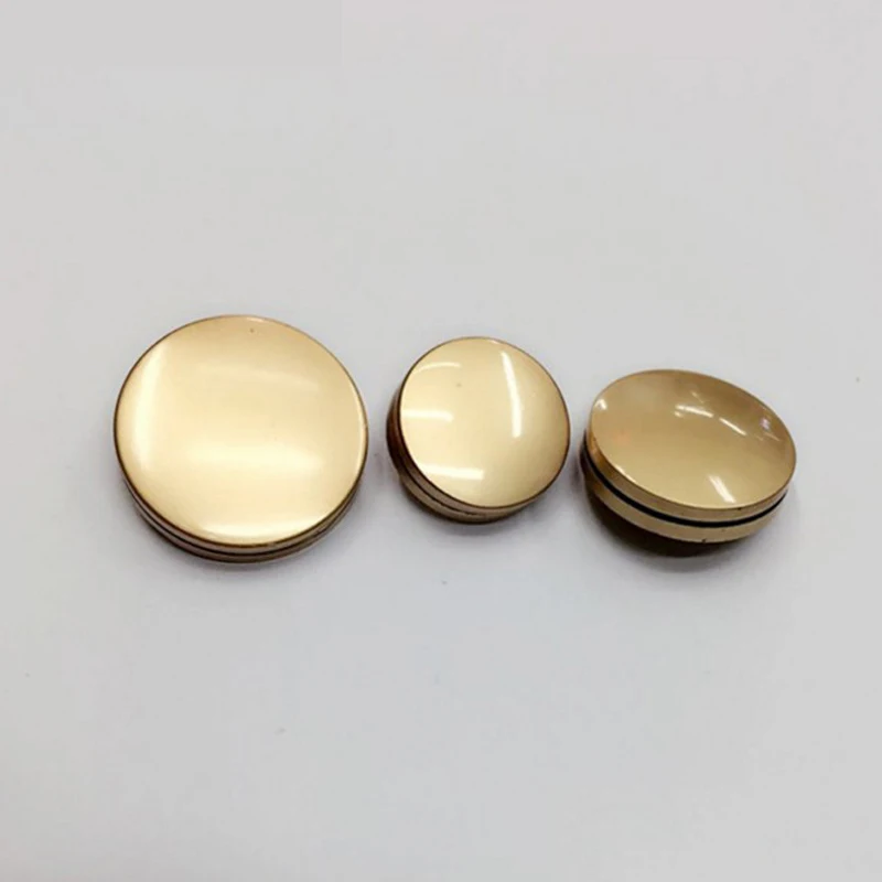 100pcs high grade casual ladies' jeans gold hamburger shank metal buttons solid color cost sewing buttons for clothes 18-22mm
100pcs high grade casual ladies' jeans gold hamburger shank metal buttons solid color cost sewing buttons for clothes 18-22mm