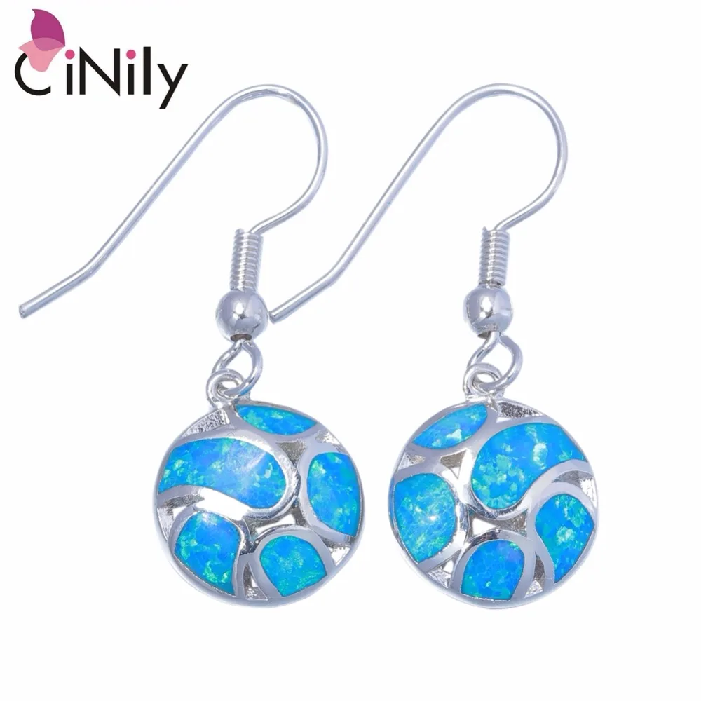 CiNily Created Blue White Fire Opal Silver Plated Wholesale for Women Jewelry Engagement Dangle Earrings 1 1/4" OH4459-60
CiNily Created Blue White Fire Opal Silver Plated Wholesale for Women Jewelry Engagement Dangle Earrings 1 1/4" OH4459-60