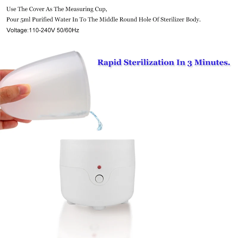 Aneercare steam sterilizer menstrual cup sterilizer kill 99.9% of harmful germ for lady cup made of medical grade silicone
Aneercare steam sterilizer menstrual cup sterilizer kill 99.9% of harmful germ for lady cup made of medical grade silicone