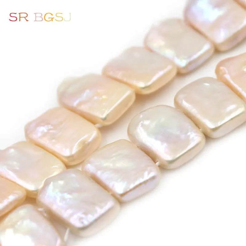 Free Ship 2 Holes Rectangle Freshwater Loose Pearl Beads Strand 15" 10-12x14-16mm
Free Ship 2 Holes Rectangle Freshwater Loose Pearl Beads Strand 15" 10-12x14-16mm