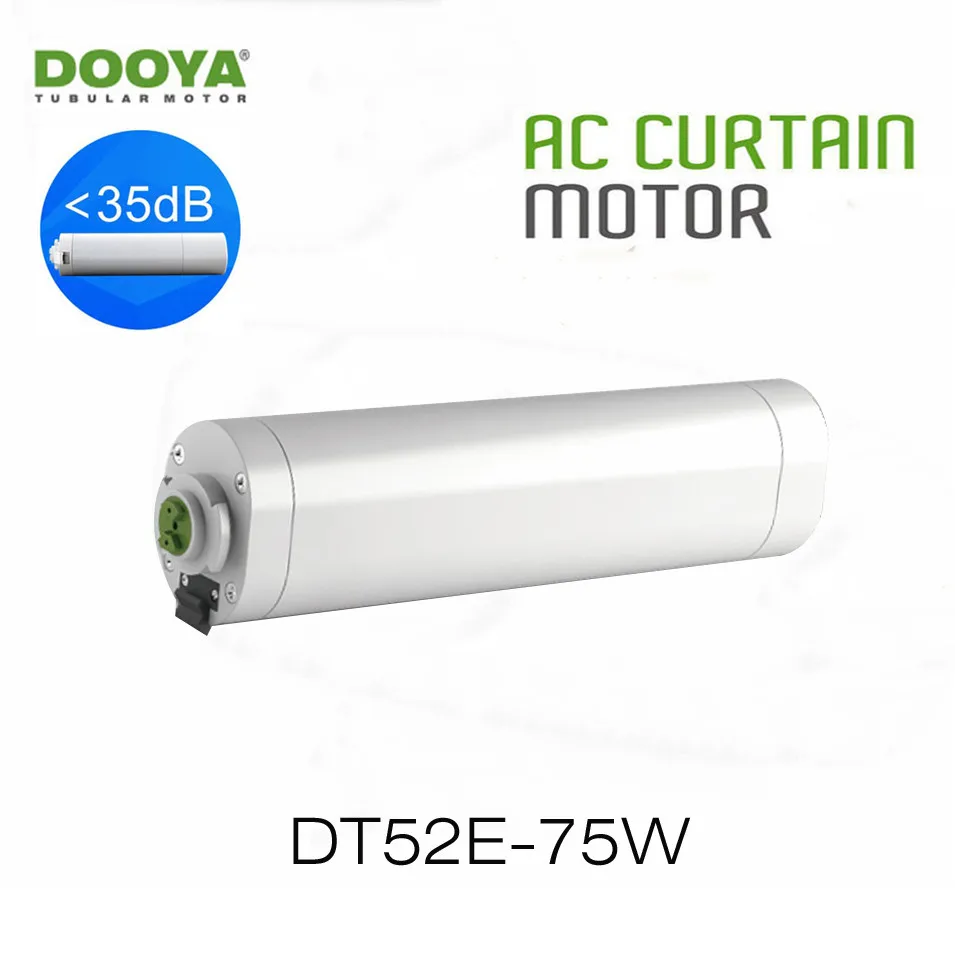 Электродвигатель Dooya DT52E 75 Вт с открытым/закрытым двигателем RF433 дистанционное