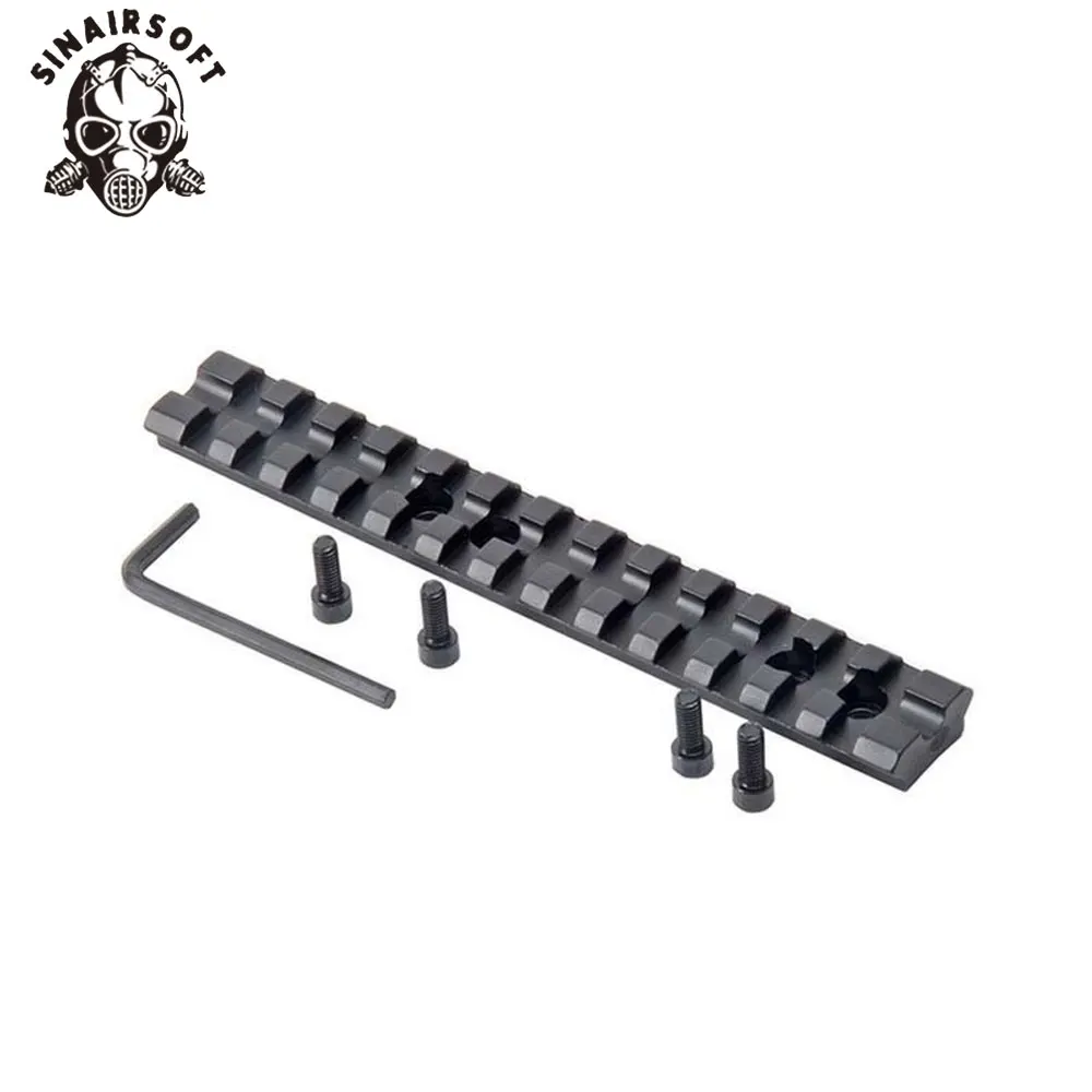 SINAIRSOFT Mossberg 500 крепление для прицела 5,5 дюйма x 0,78 дюйма планка Вивера для Пикатинни для ружья «сделай сам» прицел охотничий аксессуар
SINAIRSOFT Mossberg 500 крепление для прицела 5,5 дюйма x 0,78 дюйма планка Вивера для Пикатинни для ружья «сделай сам» прицел охотничий аксессуар