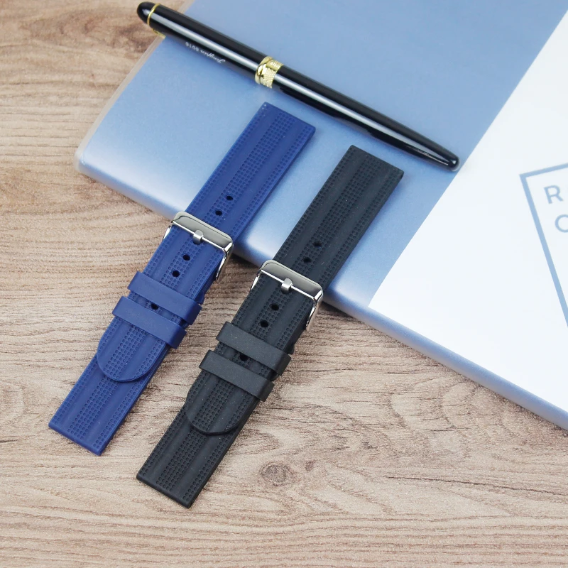 Men's Watch Accessories Silicone Strap Outdoor Sports Waterproof Pin Buckle 22mm Applicable to Brand Watch Women's Watch Strap
Men's Watch Accessories Silicone Strap Outdoor Sports Waterproof Pin Buckle 22mm Applicable to Brand Watch Women's Watch Strap