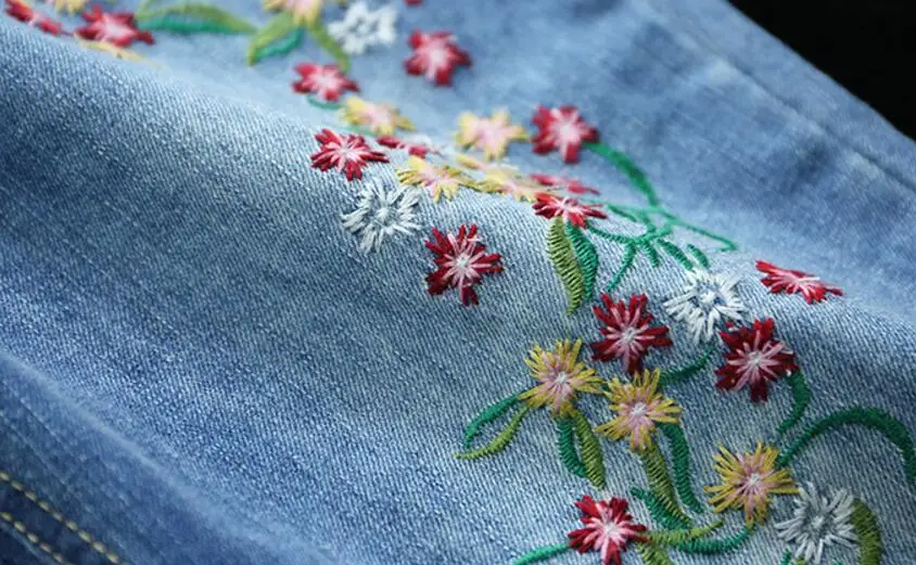 Summer high waist jeans for women 2018 Vintage embroidery Vintage jeans Plus Size Casual Elastic waist Denim Pants w927
Summer high waist jeans for women 2018 Vintage embroidery Vintage jeans Plus Size Casual Elastic waist Denim Pants w927