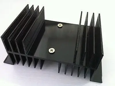 5pcs Heat Sink for Solid State Relay SSR Up To 60A
5pcs Heat Sink for Solid State Relay SSR Up To 60A