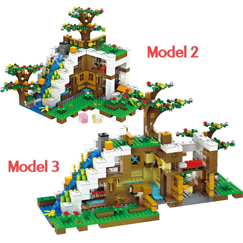 941pcs My World The Waterfall Base Tree House Building Blocks Compatible Bricks Figure Toy For Children
941pcs My World The Waterfall Base Tree House Building Blocks Compatible Bricks Figure Toy For Children