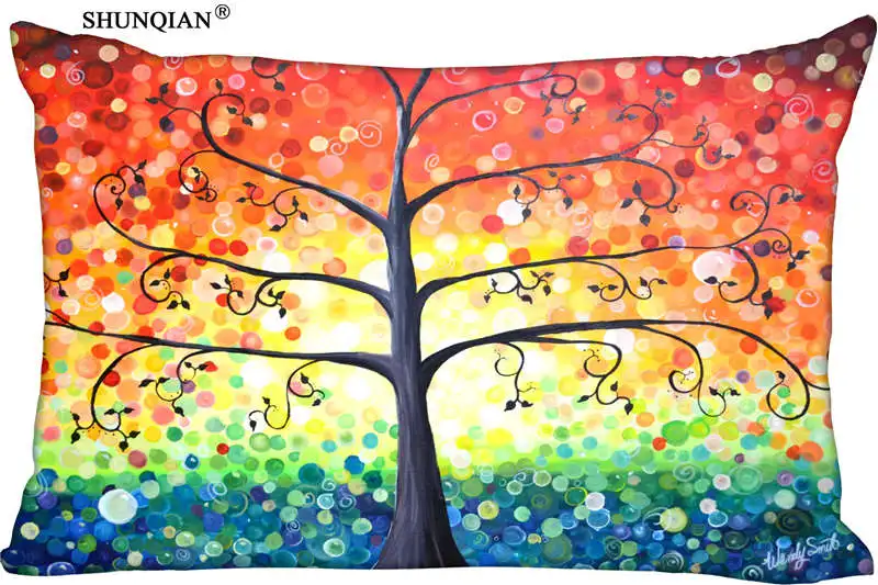 Hot Nice Color Tree Rectangle Pillowcase zipper Wedding Custom Pillow Case For Bedroom Pillow Cover 612
Hot Nice Color Tree Rectangle Pillowcase zipper Wedding Custom Pillow Case For Bedroom Pillow Cover 612