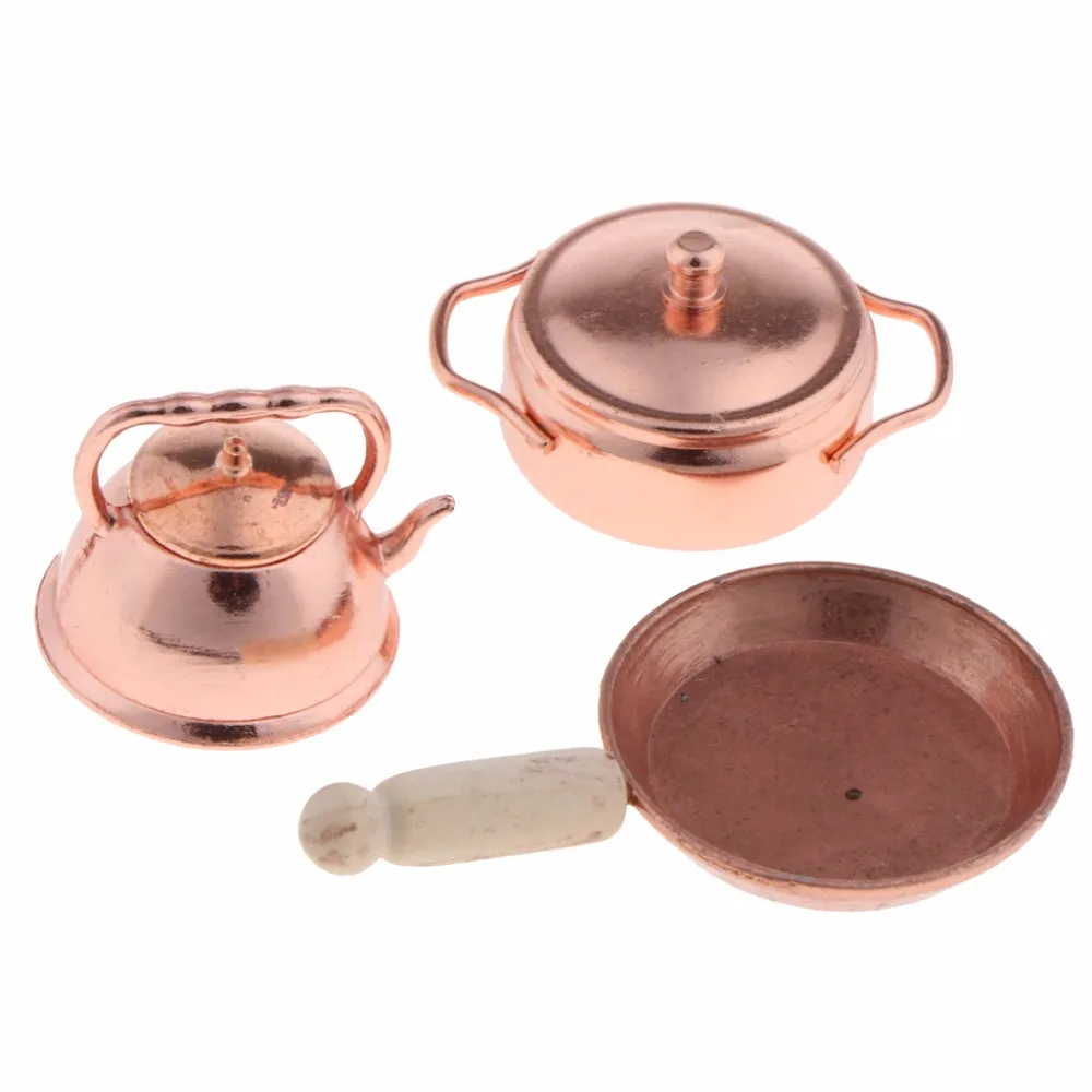 G10-X165 children baby gift Toy 1:12 Dollhouse mini Furniture Miniature rement accessories Copper pot 3pcs/set
G10-X165 children baby gift Toy 1:12 Dollhouse mini Furniture Miniature rement accessories Copper pot 3pcs/set