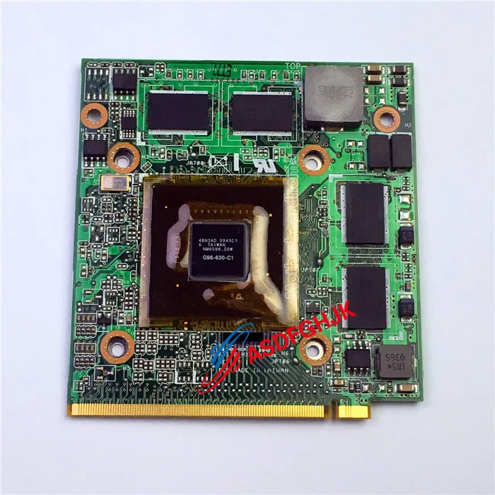 Для asus K61IC X66IC K51IO графическая карта G96 630 C1 VGA для видеокарта NVIDIA GeForce 9600M полностью