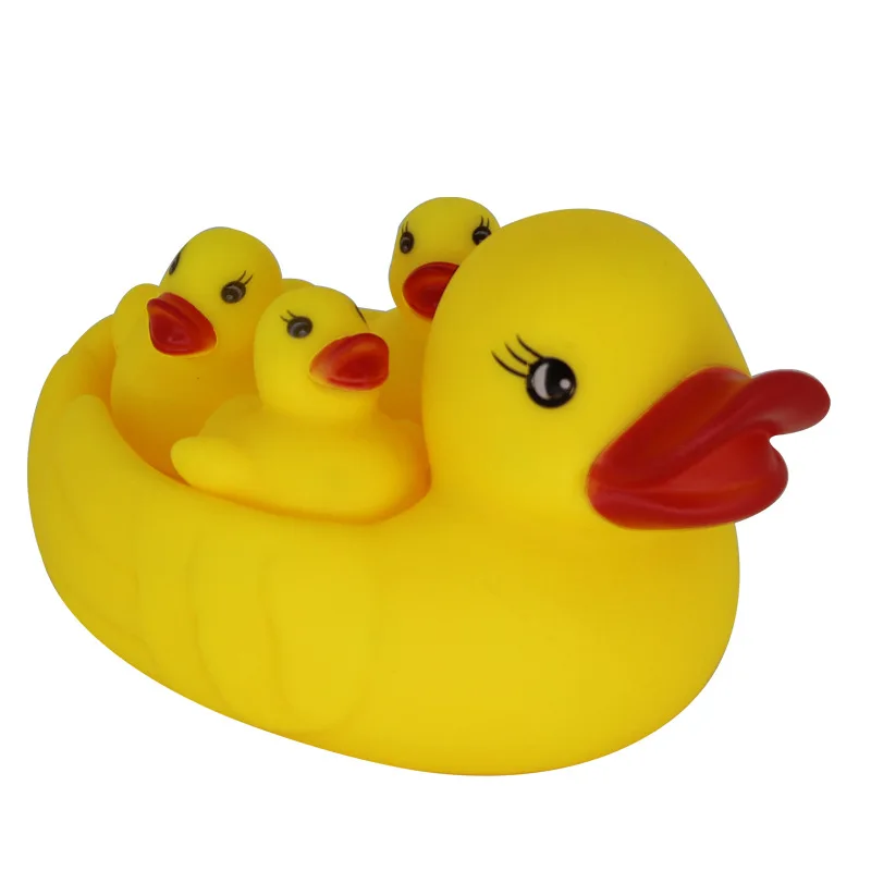 4PCS Baby Toys Water Floating Children Water Toys Yellow Rubber Duck Ducky Baby Bath Toy for Kids Squeeze Sound Squeaky Pool
4PCS Baby Toys Water Floating Children Water Toys Yellow Rubber Duck Ducky Baby Bath Toy for Kids Squeeze Sound Squeaky Pool
