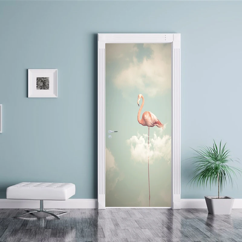 2pcs/set Beautifu Animal Red-crowned crane Door Stickers Painting Wallpaper Poster Wall Sticker Bedroom Living Room Home Decor
2pcs/set Beautifu Animal Red-crowned crane Door Stickers Painting Wallpaper Poster Wall Sticker Bedroom Living Room Home Decor