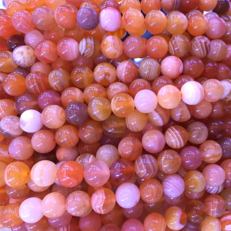 Natural Genuine Red Orange Botswana Agate Lace Eye Sard Agate Silken Onyx Round Loose Beads 6-12mm 15" 05433
Natural Genuine Red Orange Botswana Agate Lace Eye Sard Agate Silken Onyx Round Loose Beads 6-12mm 15" 05433