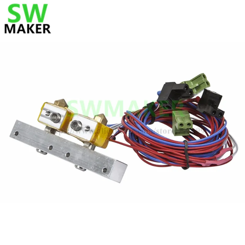 MK10 Extruder Heating Assembly Replacement kit for Monoprice Dual Extrusion Maker Architect 3D Printer parts
MK10 Extruder Heating Assembly Replacement kit for Monoprice Dual Extrusion Maker Architect 3D Printer parts