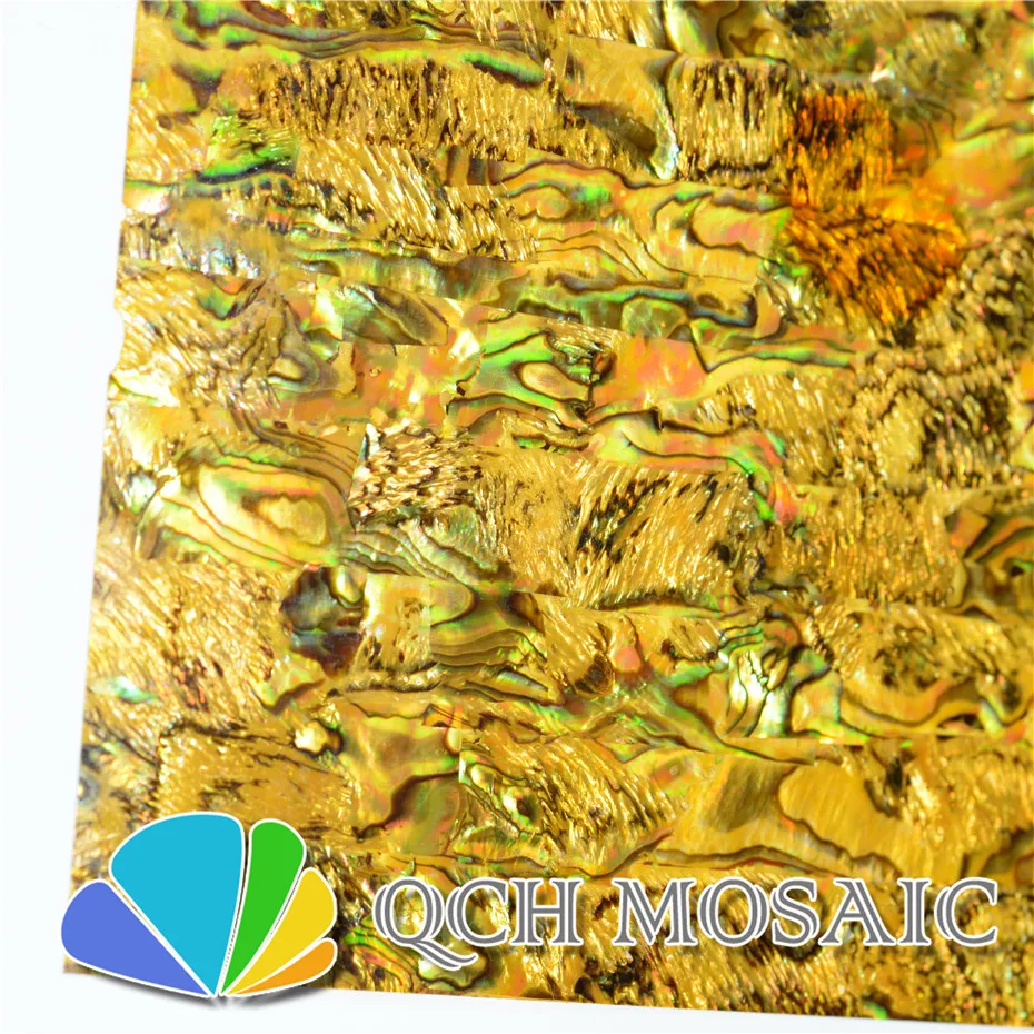 Dyed yellow New Zealand paua abalone shell laminate sheet for musical instrument and wood inlay qch26
Dyed yellow New Zealand paua abalone shell laminate sheet for musical instrument and wood inlay qch26