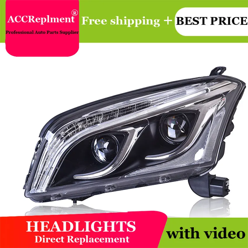 Car Styling for Chevrolet Trax 2014-2016 LED Headlight Tracker Headlights DRL Lens Double Beam H7 HID Xenon bi xenon lens
Car Styling for Chevrolet Trax 2014-2016 LED Headlight Tracker Headlights DRL Lens Double Beam H7 HID Xenon bi xenon lens