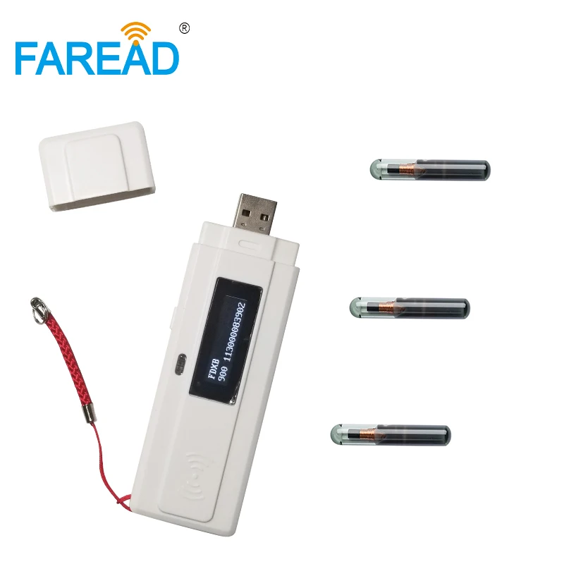Фабричная компактная портативная микрочип 134 2 кГц с флэш-кардридером RFID USB для