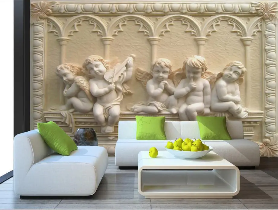 3D photo wallpaper custom 3d wall mural wallpaper murals Embossed small angel TV sofa backdrop 3d living room wall decor
3D photo wallpaper custom 3d wall mural wallpaper murals Embossed small angel TV sofa backdrop 3d living room wall decor