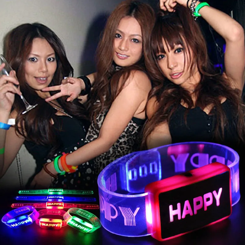 5PCS LED Watchbands Fashion Glowing Happy Wrist Band Women Girls Replacement Smart Watch Strap Light Party Christmas Supplies
5PCS LED Watchbands Fashion Glowing Happy Wrist Band Women Girls Replacement Smart Watch Strap Light Party Christmas Supplies