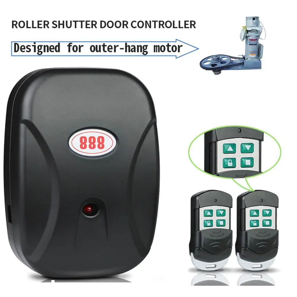Smart Life Wireless Contro Garage Door Wireless Remote Control Chain Type External Electric Roller Shutter Door Controller
Smart Life Wireless Contro Garage Door Wireless Remote Control Chain Type External Electric Roller Shutter Door Controller