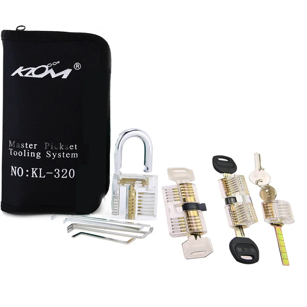 Free Shipping Professional Locksmith Tools Kit,32pcs Utility Tools with 4pcs Transparent Practice Lock Set
Free Shipping Professional Locksmith Tools Kit,32pcs Utility Tools with 4pcs Transparent Practice Lock Set