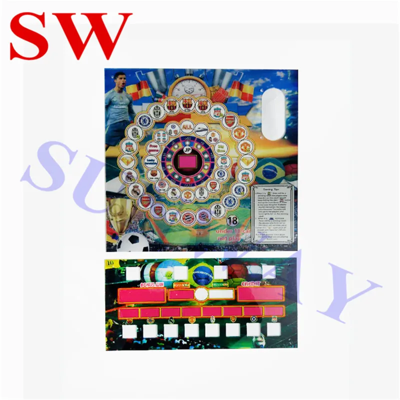 Football Casino Board World Cup Mario Slot Game Board With Acrylic+Wire Harness for Arcade Cabinet Game Parts
Football Casino Board World Cup Mario Slot Game Board With Acrylic+Wire Harness for Arcade Cabinet Game Parts