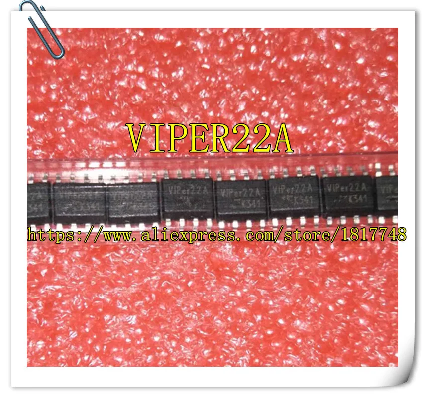 10PCS/LOT VIPER22A VIPER22 SOP-8 New original
10PCS/LOT VIPER22A VIPER22 SOP-8 New original