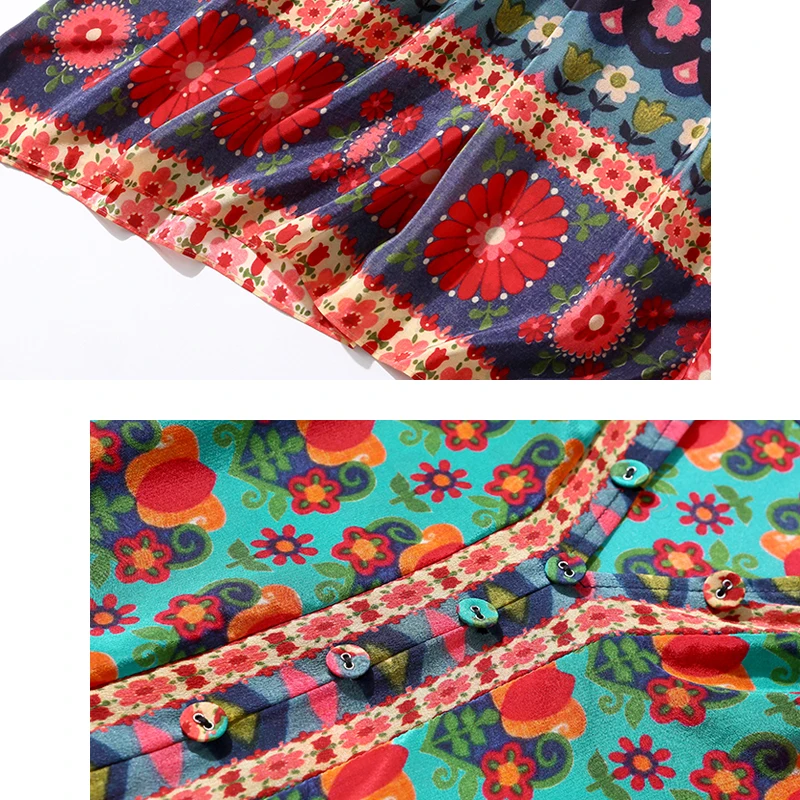 Ethnic Women Summer Dress 2019 New Vintage Casual Beach Vacation Dress Retro Floral Print Dress Vestidos Plus Size 3XL HJ289
Ethnic Women Summer Dress 2019 New Vintage Casual Beach Vacation Dress Retro Floral Print Dress Vestidos Plus Size 3XL HJ289