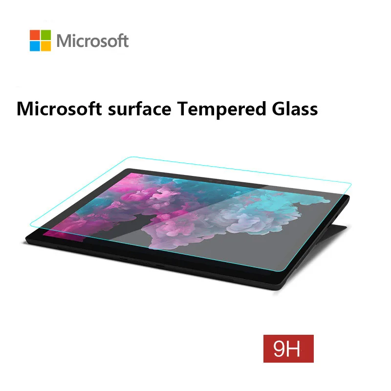 Закаленное стекло 9H HD для Microsoft pro4/5 Book 2/laptop/Go с плоской поверхностью | Компьютеры и