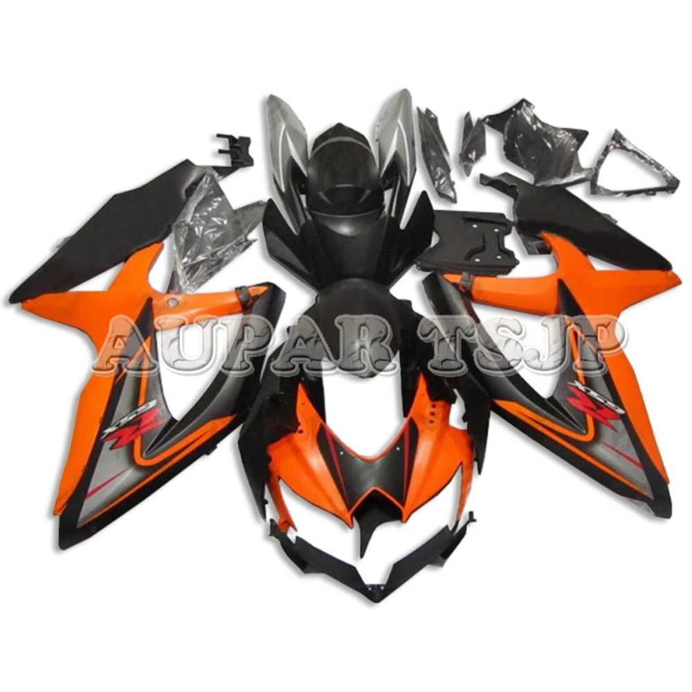Matte Black and Orange Motorbike Cowlings For Suzuki 2008 2009 2010 GSXR600-750 K8 GSXR750 GSXR600 08 09 10 ABS Plastic Hulls
Matte Black and Orange Motorbike Cowlings For Suzuki 2008 2009 2010 GSXR600-750 K8 GSXR750 GSXR600 08 09 10 ABS Plastic Hulls