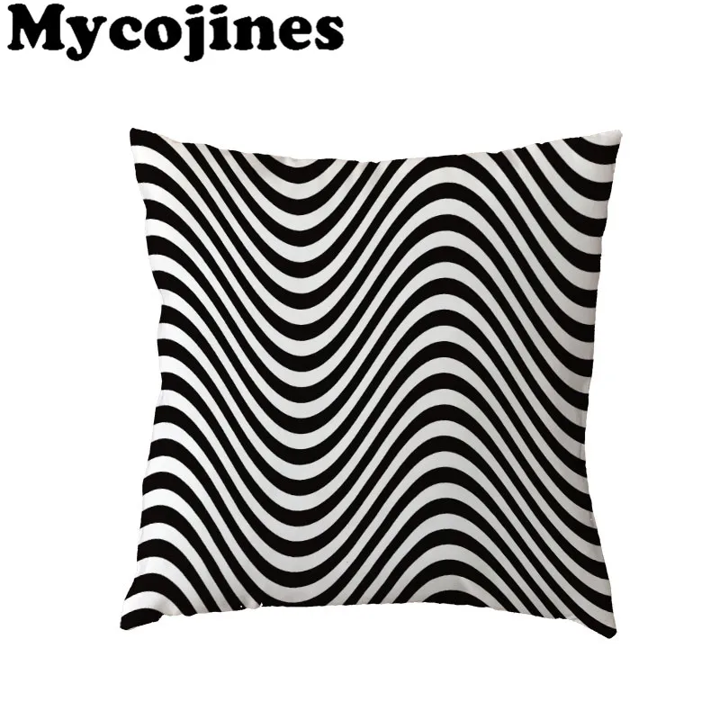 Simple Watercolor Style Cushion Cover Black White Zebra Stripes Home Bedroom Sofa Gift Decor Polyester Peach Skin Pillow Cases
Simple Watercolor Style Cushion Cover Black White Zebra Stripes Home Bedroom Sofa Gift Decor Polyester Peach Skin Pillow Cases