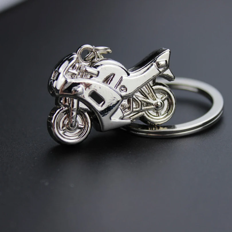 Dropshipping Zinc Alloy Motorcycle Key Chain Ring Holder Creative Moto Keyring Keyfobs J191 | Украшения и аксессуары