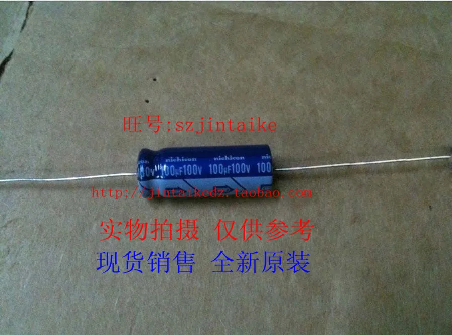 10 шт/30 шт Япония NICHICON осевые электролитические конденсаторы 100V100UF горизонтальные VX серии полых конденсаторов Синий Бесплатная доставка
10 шт/30 шт Япония NICHICON осевые электролитические конденсаторы 100V100UF горизонтальные VX серии полых конденсаторов Синий Бесплатная доставка