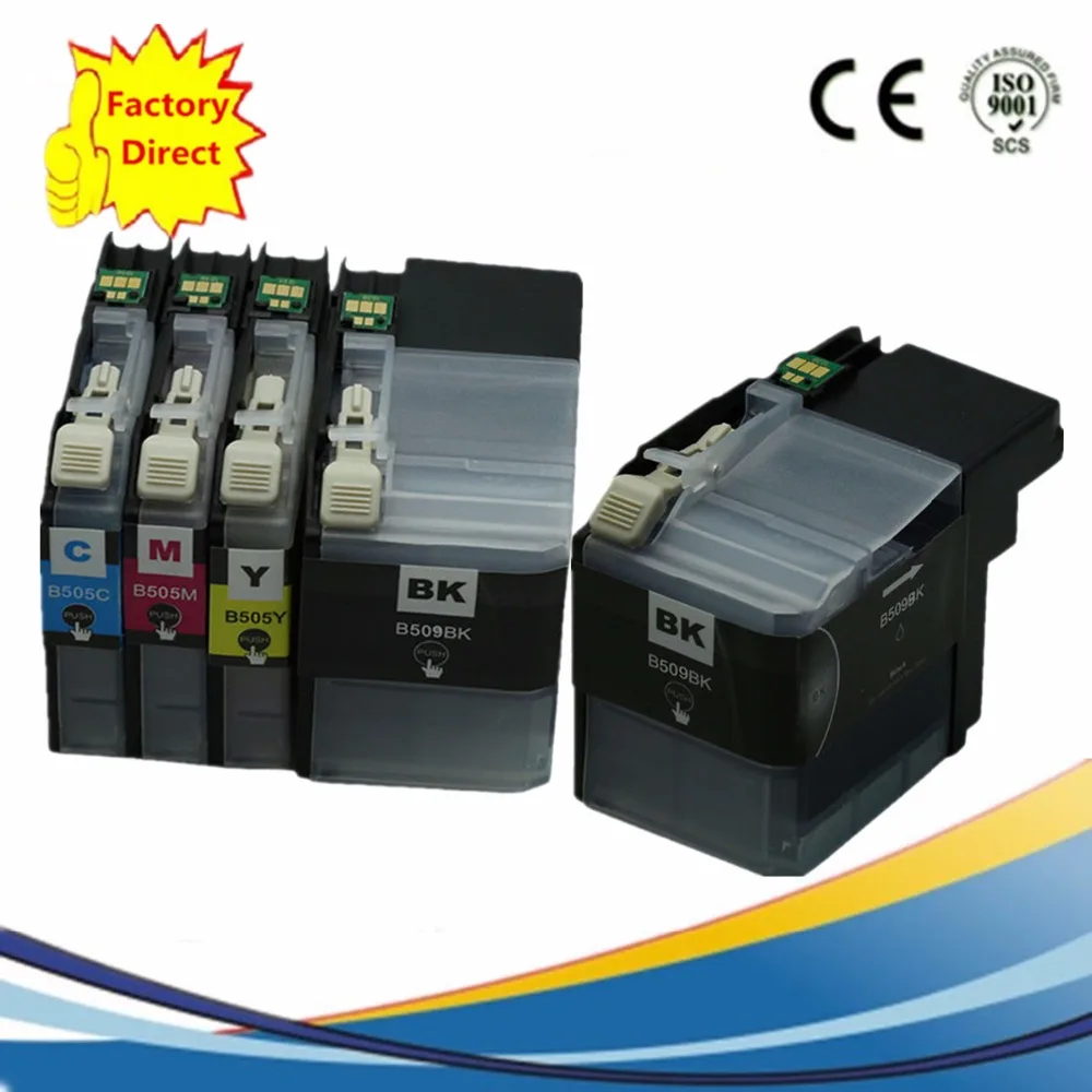 Замена LC509XL Φ LC505XL LC509 LC505 картридж с чернильными картриджами DCP J100 J105 MFC J200
Замена LC509XL Φ LC505XL LC509 LC505 картридж с чернильными картриджами DCP J100 J105 MFC J200