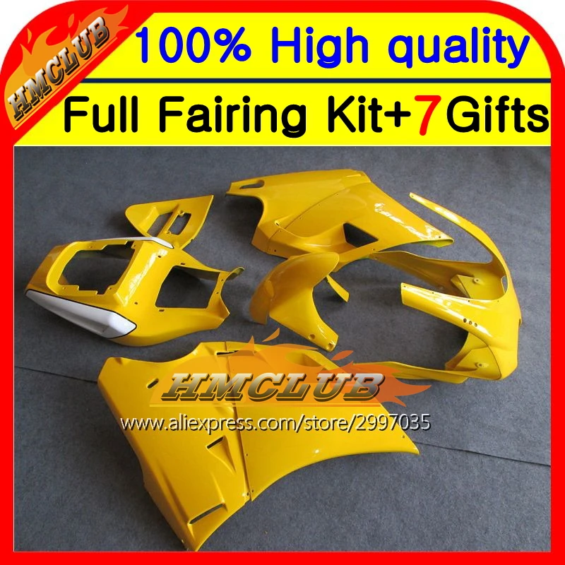 Body For DUCATI 96 97 Yellow white 98 99 00 01 02 748 916 996 998 1996 1997 1998 2000 Light yellow 2001 2002 5HM64 96-02 Fairi
Body For DUCATI 96 97 Yellow white 98 99 00 01 02 748 916 996 998 1996 1997 1998 2000 Light yellow 2001 2002 5HM64 96-02 Fairi