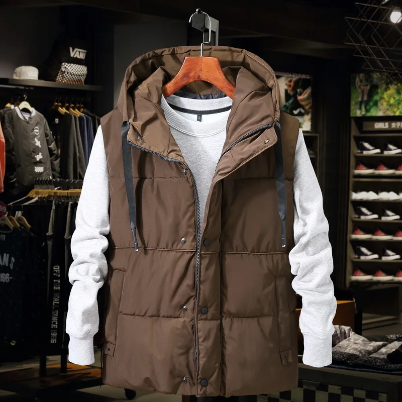 Sleeveless Vest Mens Winter Full Zipper Jacket Wind Resistant Heated Coats Body Warmer jaqueta de caminhada
Sleeveless Vest Mens Winter Full Zipper Jacket Wind Resistant Heated Coats Body Warmer jaqueta de caminhada