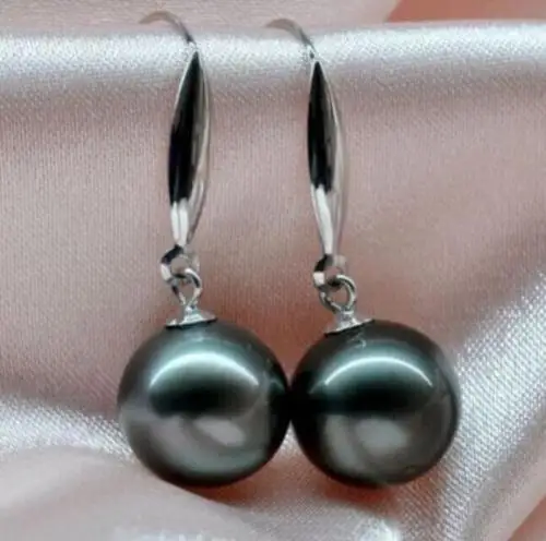 Selling CHARMING ROUND BLACK 10-11MM AAA SOUTH SEA PEARL DANGLE EARRING new WHITE
Selling CHARMING ROUND BLACK 10-11MM AAA SOUTH SEA PEARL DANGLE EARRING new WHITE