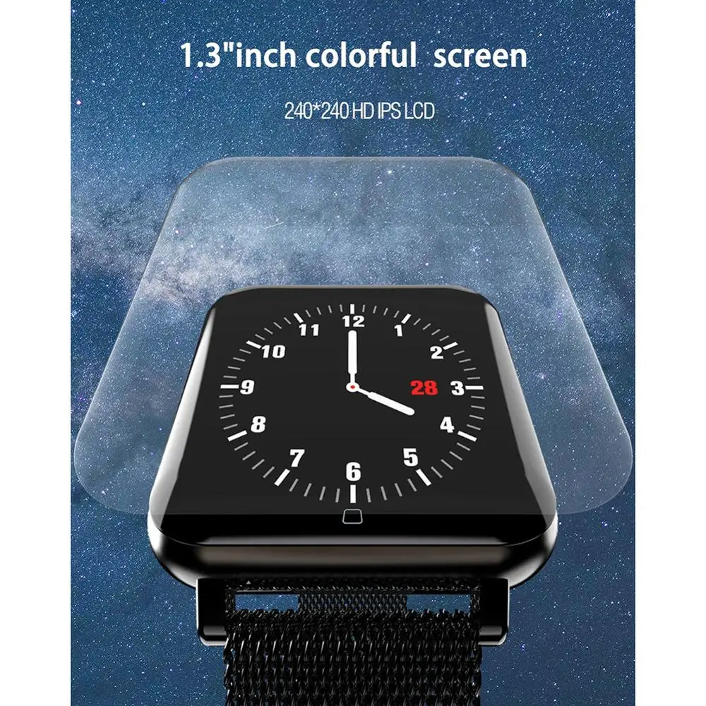 M19 Heart Rate Blood Pressure IP68 Anti-watercolor Screen Smart Wristband Multi-function Steel Belt Smart Wristband
M19 Heart Rate Blood Pressure IP68 Anti-watercolor Screen Smart Wristband Multi-function Steel Belt Smart Wristband
