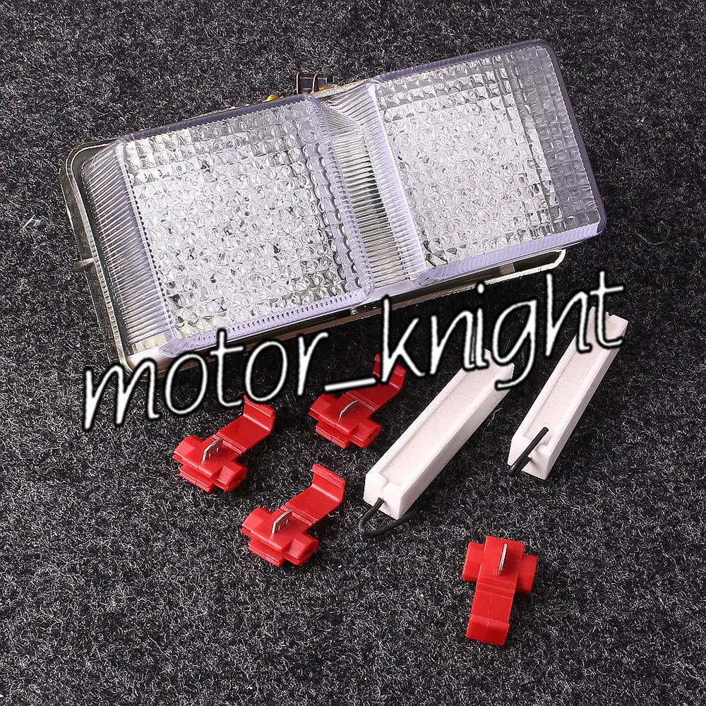 Clear LED Tail Light Turn Signals Turn Signals for HONDA RC-51 99-06 2000 2001 2002 2003 2004 2005
Clear LED Tail Light Turn Signals Turn Signals for HONDA RC-51 99-06 2000 2001 2002 2003 2004 2005