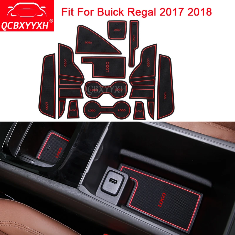 QCBXYYXH Car-Styling 12Pcs Slot Pad Interior Auto Door Groove Mat Latex Anti-Slip Cushion Internal For Buick Regal 2017 2018
QCBXYYXH Car-Styling 12Pcs Slot Pad Interior Auto Door Groove Mat Latex Anti-Slip Cushion Internal For Buick Regal 2017 2018