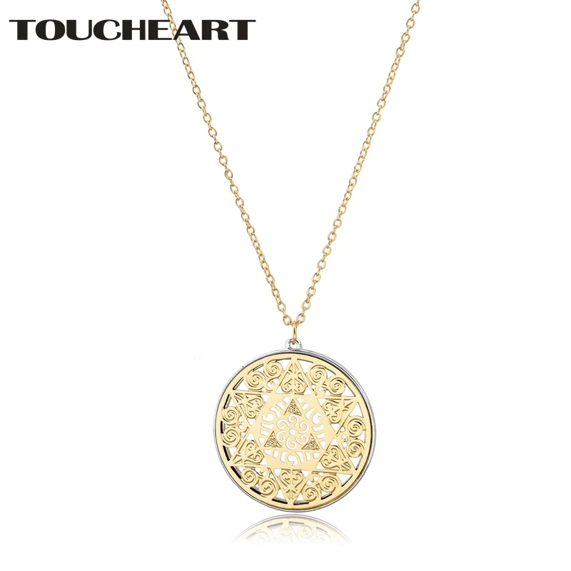 TOUCHEART Long Hexagonal Star Necklace&Pendants Gold Women Men Display Necklace Charms Chain Holder Statement Necklace SNE190008
TOUCHEART Long Hexagonal Star Necklace&Pendants Gold Women Men Display Necklace Charms Chain Holder Statement Necklace SNE190008