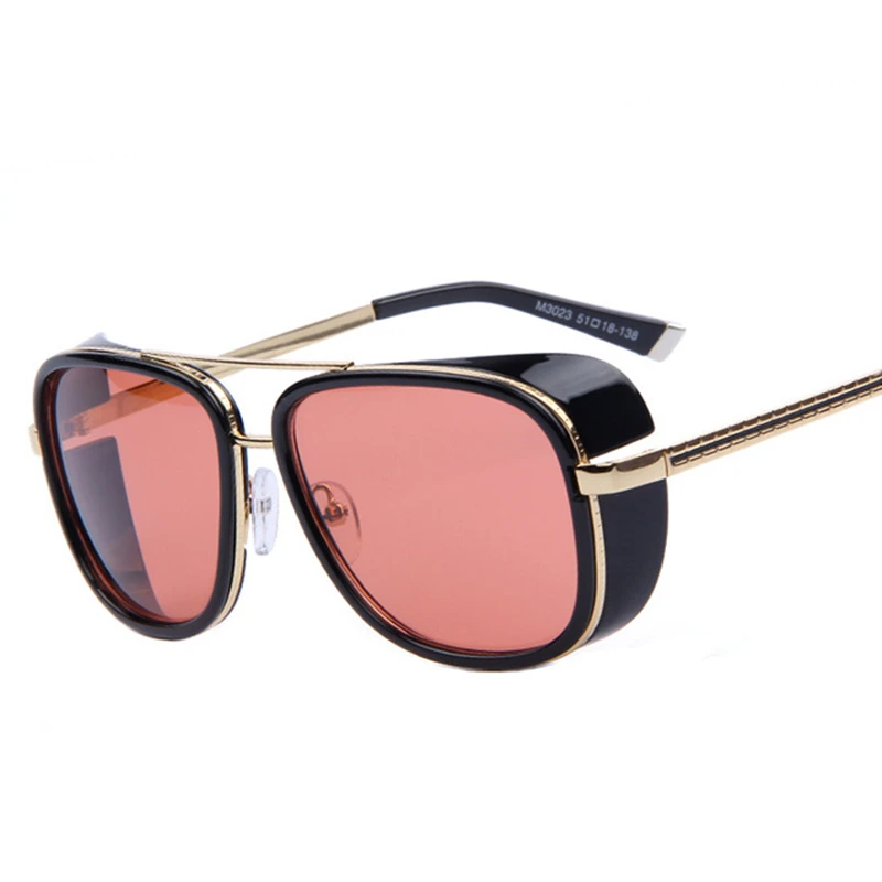 New IRON MAN 3 Matsuda TONY Steampunk Sunglasses Men Mirrored Designer Brand Glasses Vintage Sun glasses Oculos Masculino
New IRON MAN 3 Matsuda TONY Steampunk Sunglasses Men Mirrored Designer Brand Glasses Vintage Sun glasses Oculos Masculino