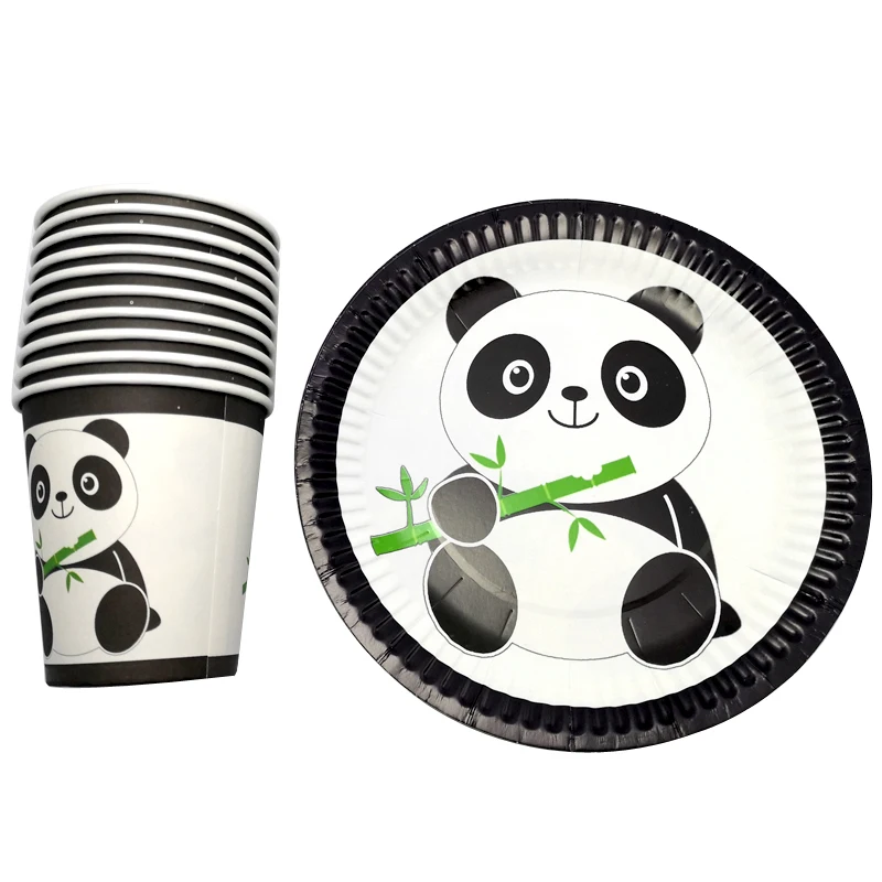 60PCS Panda Theme Decoration Plates Cups Baby Shower Boys Kids Favors Tableware Set Happy Birthday Party Events Supplies
60PCS Panda Theme Decoration Plates Cups Baby Shower Boys Kids Favors Tableware Set Happy Birthday Party Events Supplies