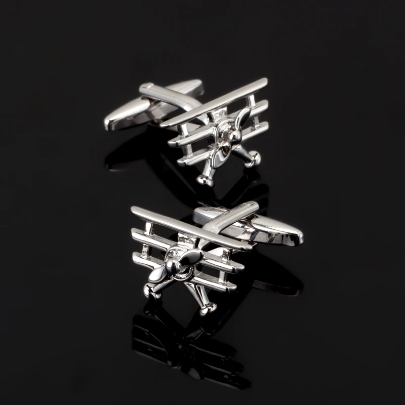 XK310 High quality French Silvery Cufflinks model plane Cufflinks men's business shirt accessories crazy promotion
XK310 High quality French Silvery Cufflinks model plane Cufflinks men's business shirt accessories crazy promotion