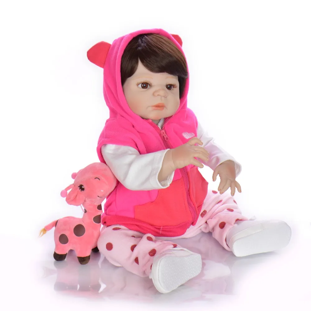 Реалистичная кукла для девочек, кукла для новорожденных, виниловая силиконовая кожа с натуральным плюшевым жилетом, одежда, игрушки для дет... 
Реалистичная кукла для девочек, кукла для новорожденных, виниловая силиконовая кожа с натуральным плюшевым жилетом, одежда, игрушки для дет...