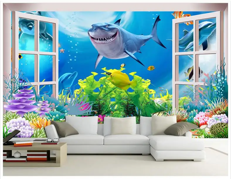 Custom photo wallpaper murals 3D Mediterranean scenery underwater world dream background wall murals room wallpaper home decor
Custom photo wallpaper murals 3D Mediterranean scenery underwater world dream background wall murals room wallpaper home decor