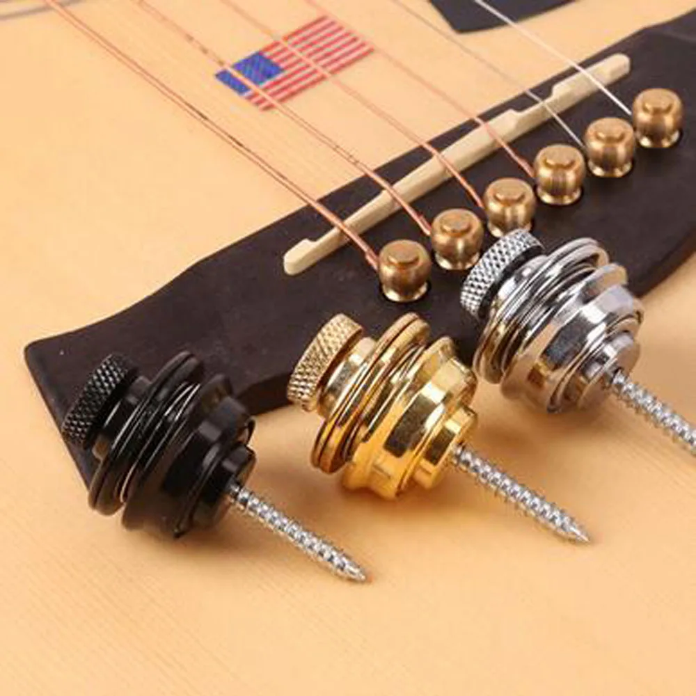 1 Pcs Guitar Strap Buckle Acoustic Guitar Electric Guitar Strap Button Strap Nails End Of Nails Anti-Off Non-Slip Lock
1 Pcs Guitar Strap Buckle Acoustic Guitar Electric Guitar Strap Button Strap Nails End Of Nails Anti-Off Non-Slip Lock
