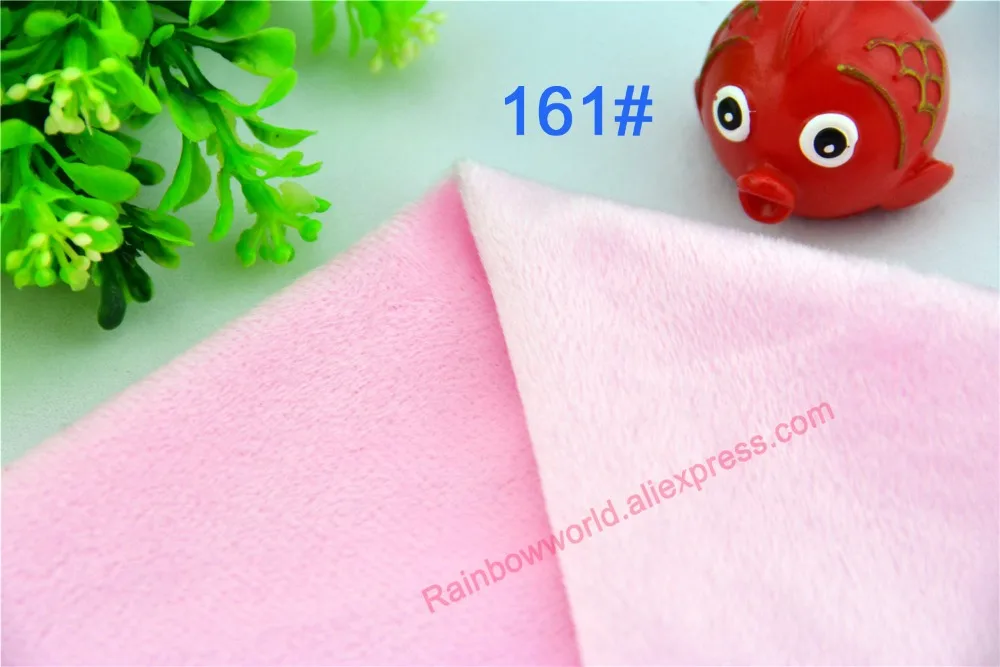 161# light pink microfiber minky soft velboa tricot fabric for sewing bedsheet sofa toy cat dog pet bed house(10 pieces)
161# light pink microfiber minky soft velboa tricot fabric for sewing bedsheet sofa toy cat dog pet bed house(10 pieces)